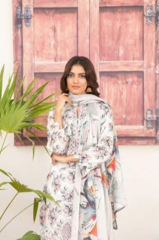 D - 4131 - Naseeha - front embroidery suit for women