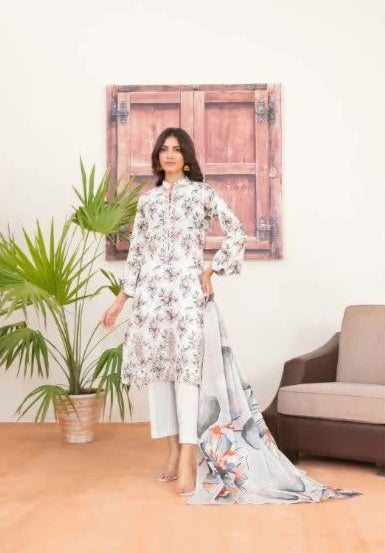 D - 4131 - Naseeha - front embroidery suit for women