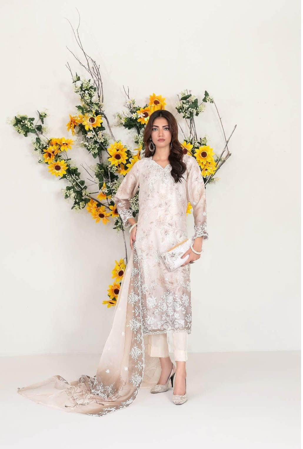 Larimar - tawakkal - Semi-Stitched Fancy Heavy Embroidered suits for women