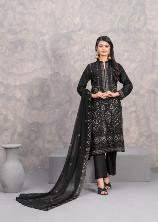 Nafyssah - Tawakkal -  Unstitched Embroidered Viscose Jacquard suit for women