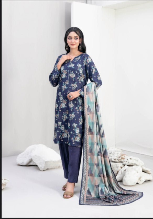 Nyha - Tawakkal -  Unstitched Digital Printed Staple  suit for women