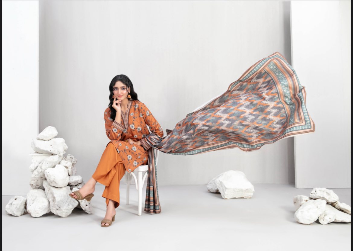 Nyha - Tawakkal  Unstitched Digital Printed Staple suit for women