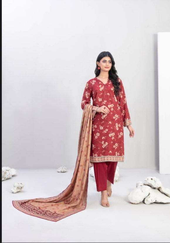 Nyha - Tawakkal - Unstitched Digital Printed Staple