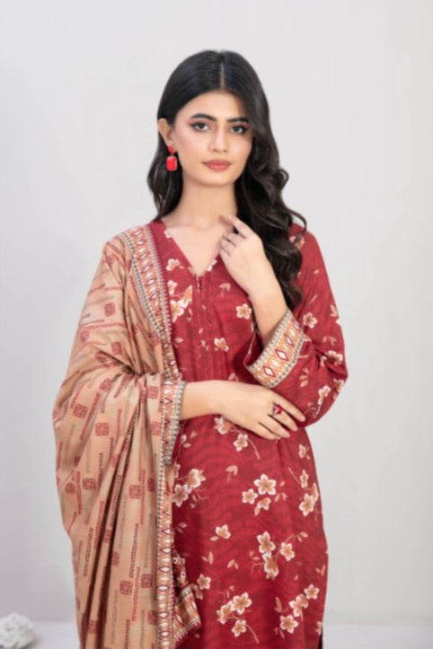 Nyha - Tawakkal - Unstitched Digital Printed Staple