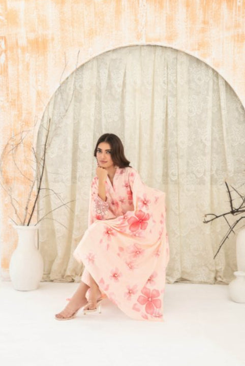 ALISHMA - Tawakkal - unstiched Daman embroidered digital suit for women